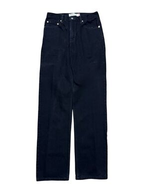 Vintage 2000s Levi’s 505 Straight Regular Fit Black Denim Jeans Size 32x36